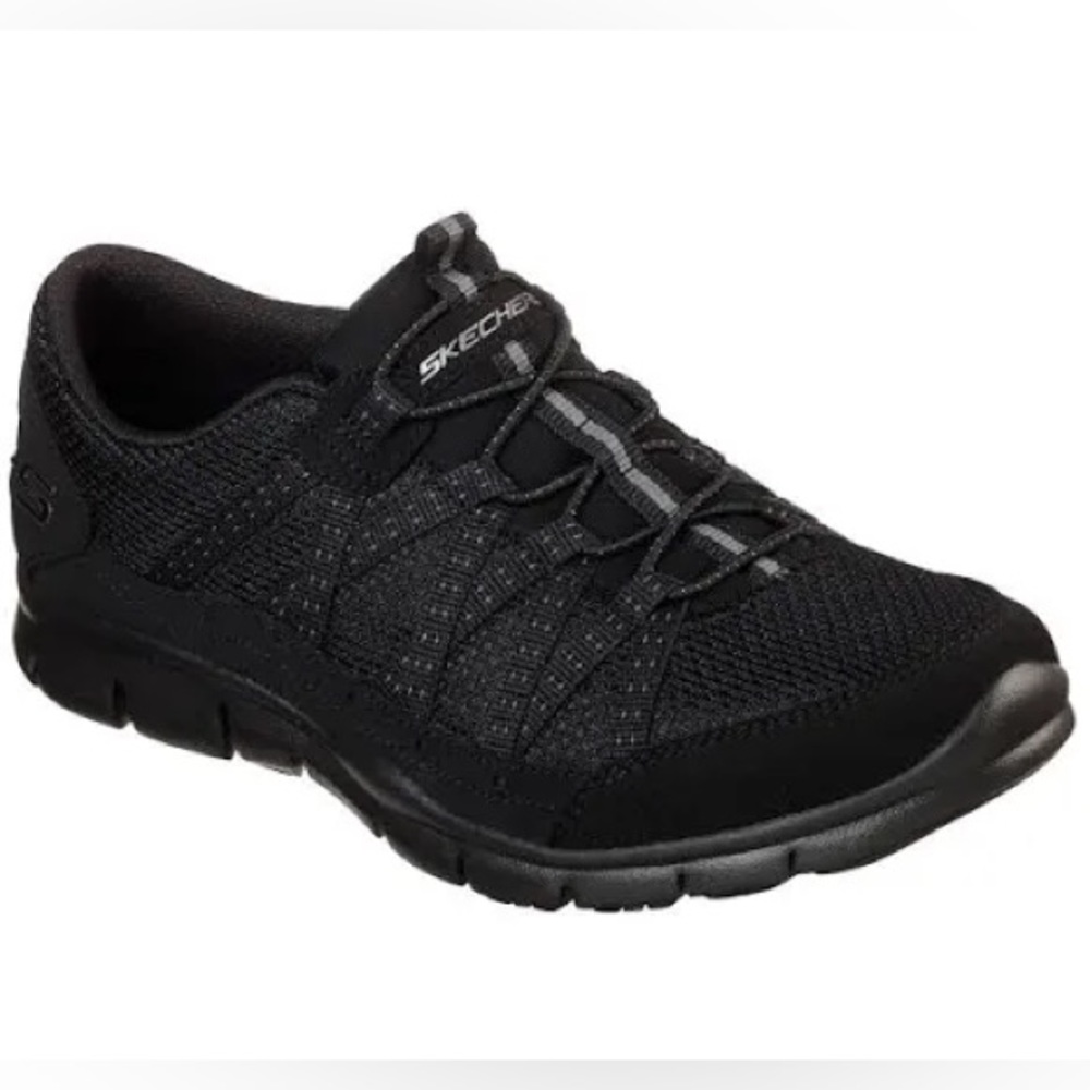 Skechers Black Gratis Strolling Sneakers